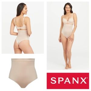 NWT Spanx Suit Your Fancy High-Waisted Thong